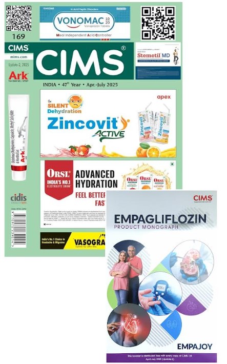 CIMS  (April 2025 - July 2025) 47th Year With Empagliflozin Product Monograph Booklet